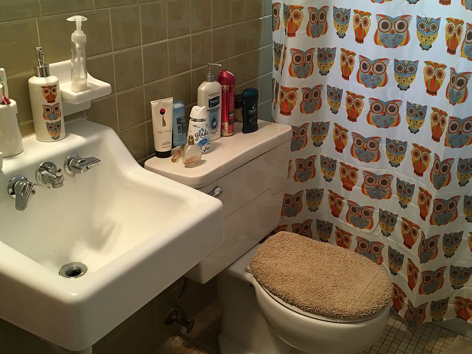 Tiled bathroom