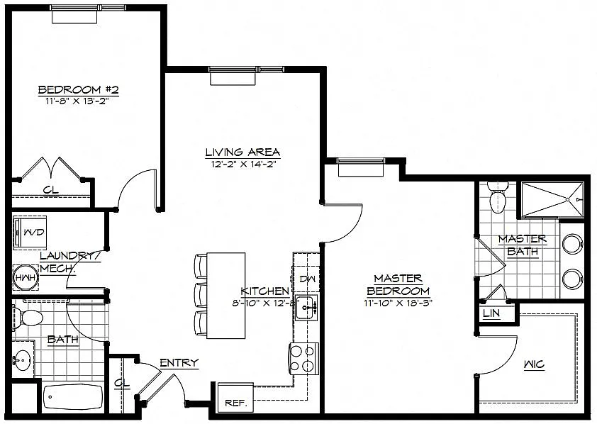 Floor plan 2E