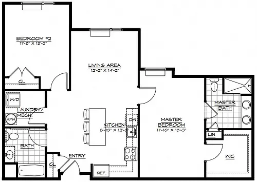 Floor plan 2E
