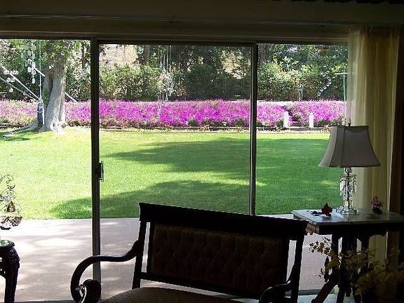 B yd thru  living room