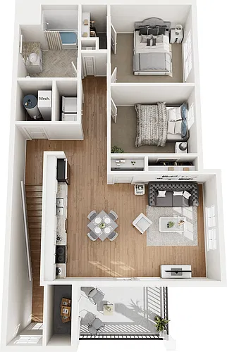 Floor plan B2