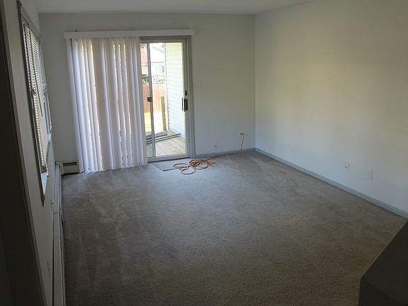 Living Room with Sliding Doors to Deck