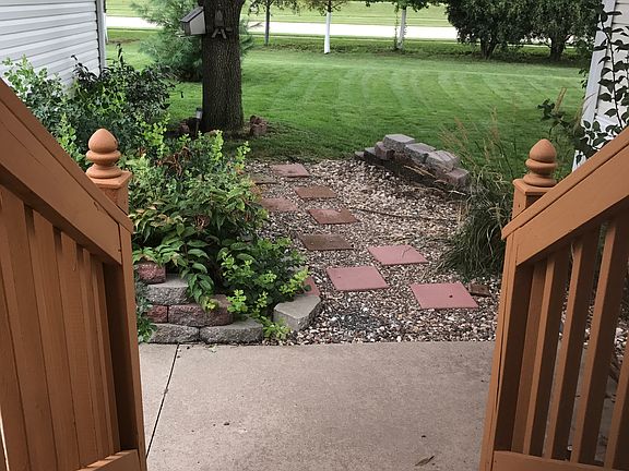 View from back deck. 