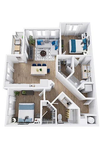Floor plan B3 - Alfond
