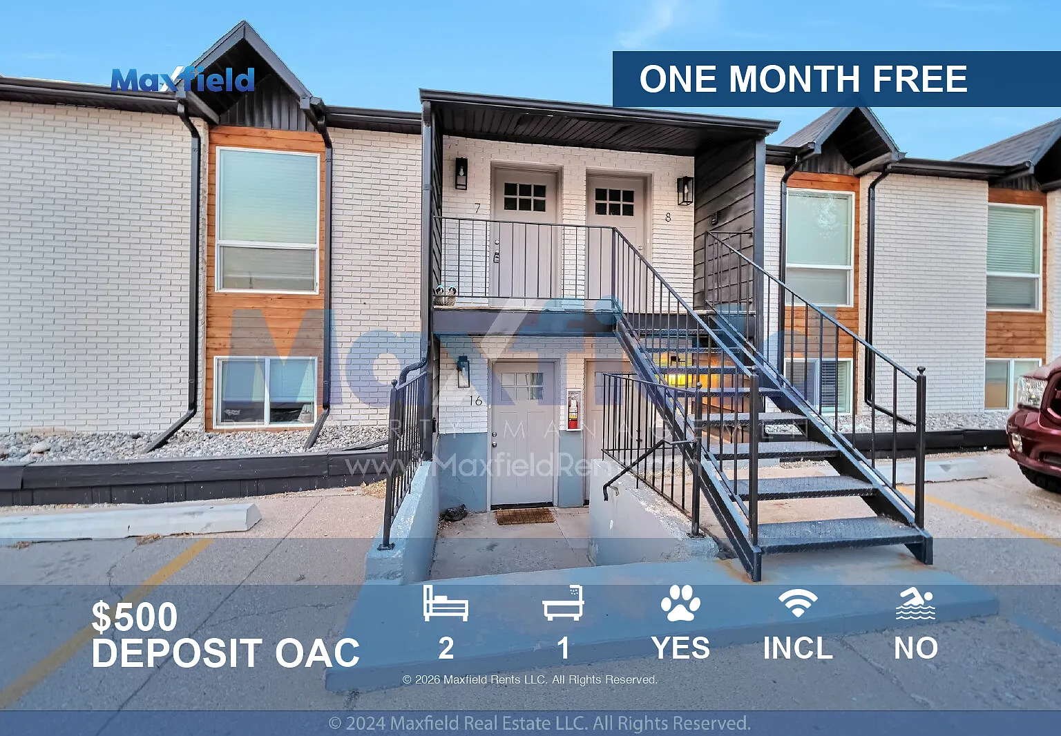 2 bed, 1.0 bath, 870 sqft, $1,150 — Photo 1