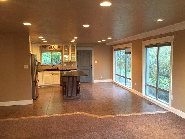 Kitchen, from living room