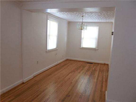 View of dining room from living room