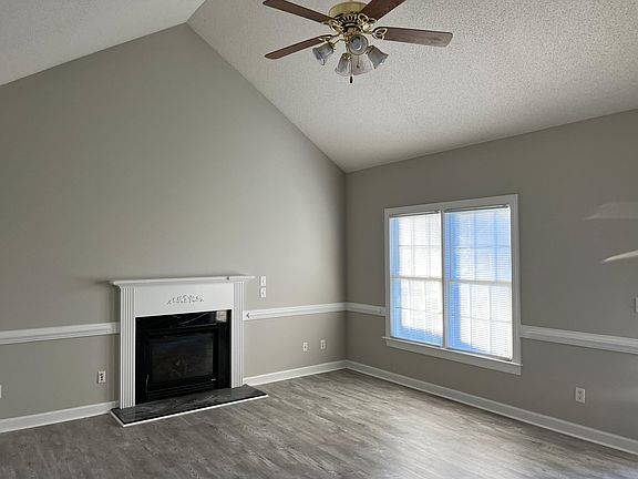 Living Room with NEW LVP Flooring