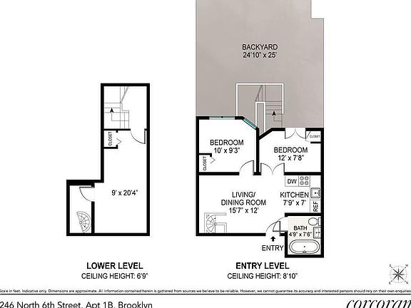 2nd image of 246 N 6th St APT 1B