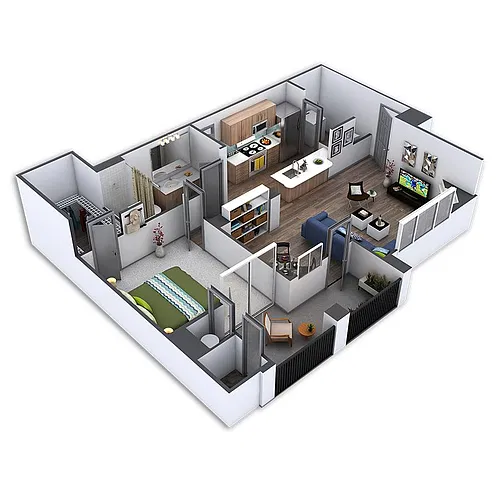 Floor plan Eurorail Platinum