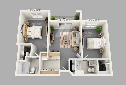 Floor plan Cornwall