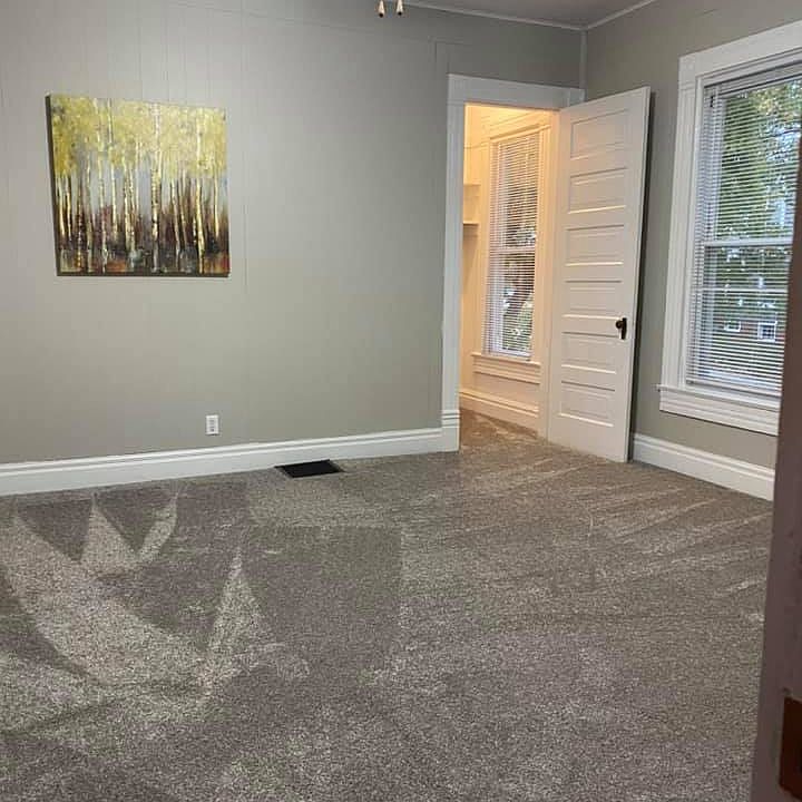 View from front door.
Notice walk-in closet