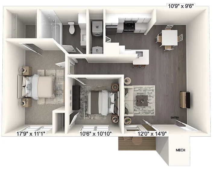 Floor plan B1-940