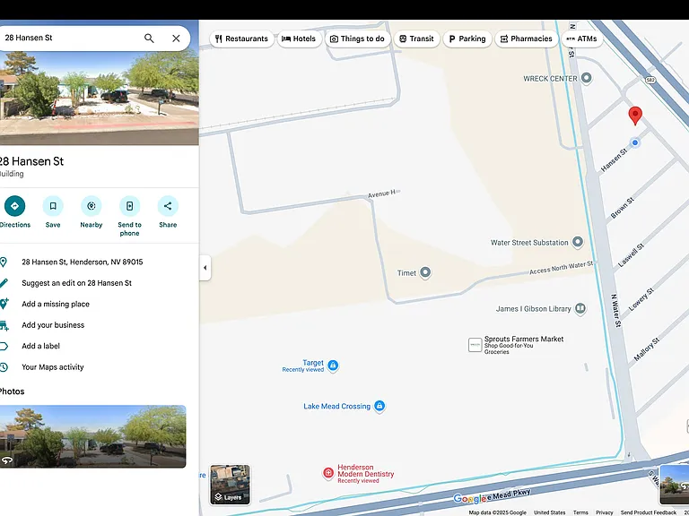 This studio is just right across the street from target and a whole grocery store area and water street.