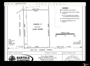 0 Tuttlehill Rd, Milan, MI 48160