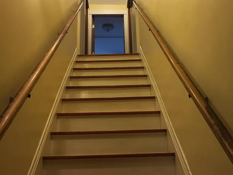 Staircase up to 2nd floor