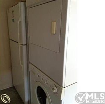 Laundry Hook up in Kitchen.JPG