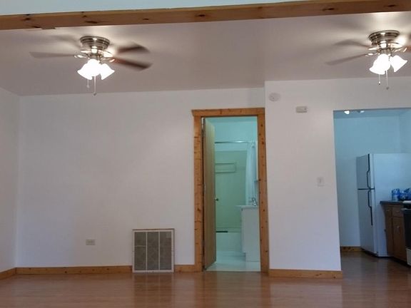 Bedrooms on both sides.