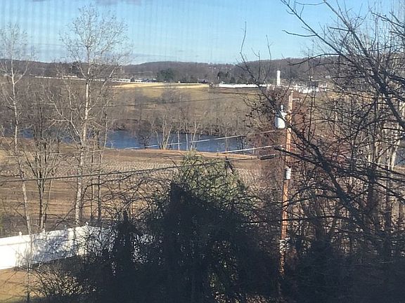 River & Farm View in winter 