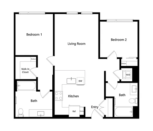 Floor plan B2