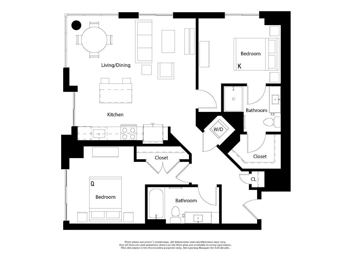 Floor plan C02A