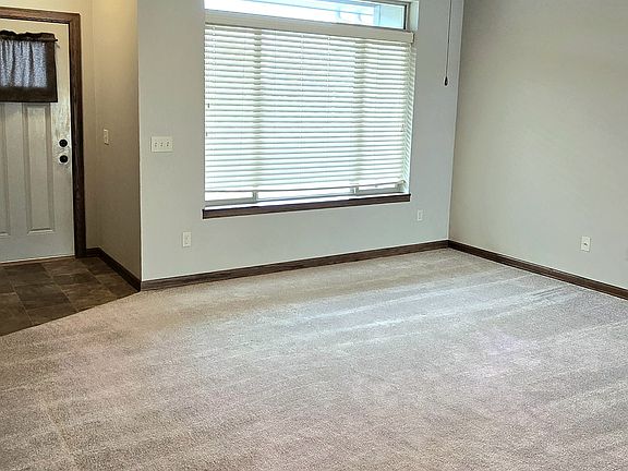 Living room, view from kitchen.