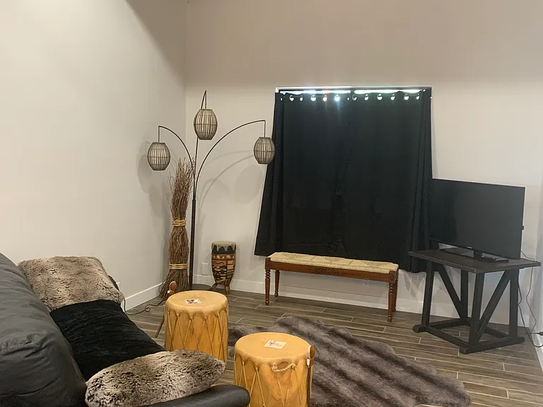 living room or tv space