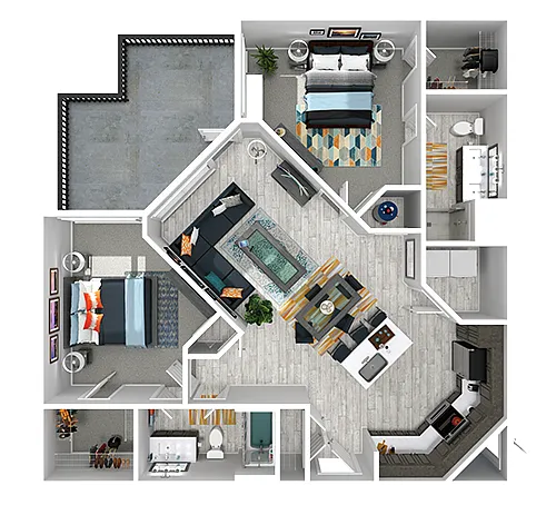 Floor plan Viewlinder