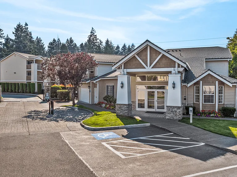 Modern clubhouse at Westmall Terrace.