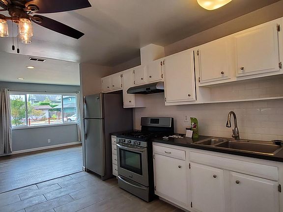 Kitchen next to Living Room
