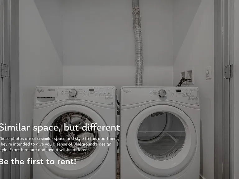 Washer/Dryer in Apartment