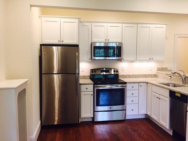 Kitchen with new stainless steal appliances