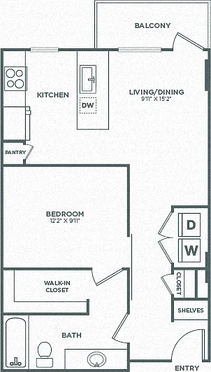 Floor plan The Nasher Tower