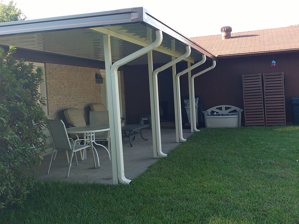 Covered patio