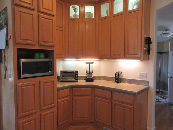 Close up of cabinets