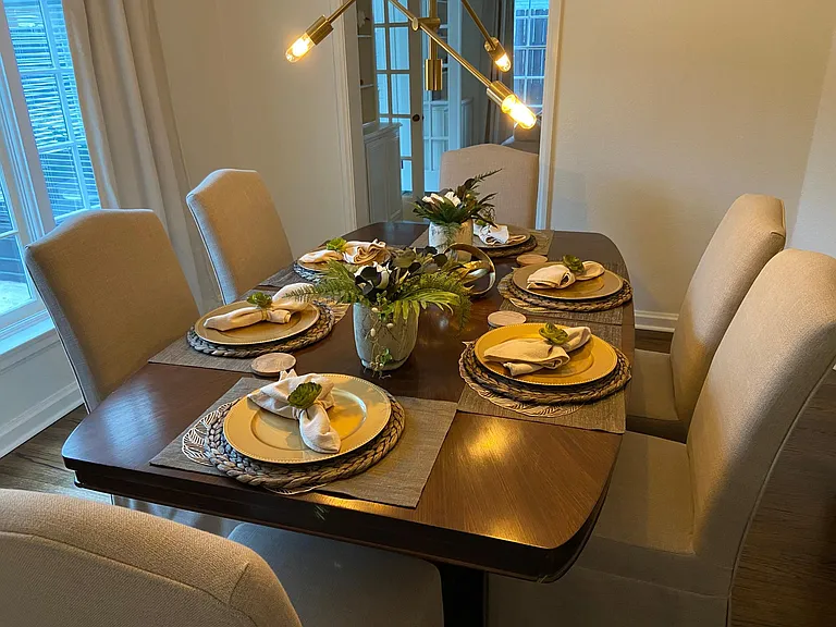 Dining Room for more formal occasions and holidays