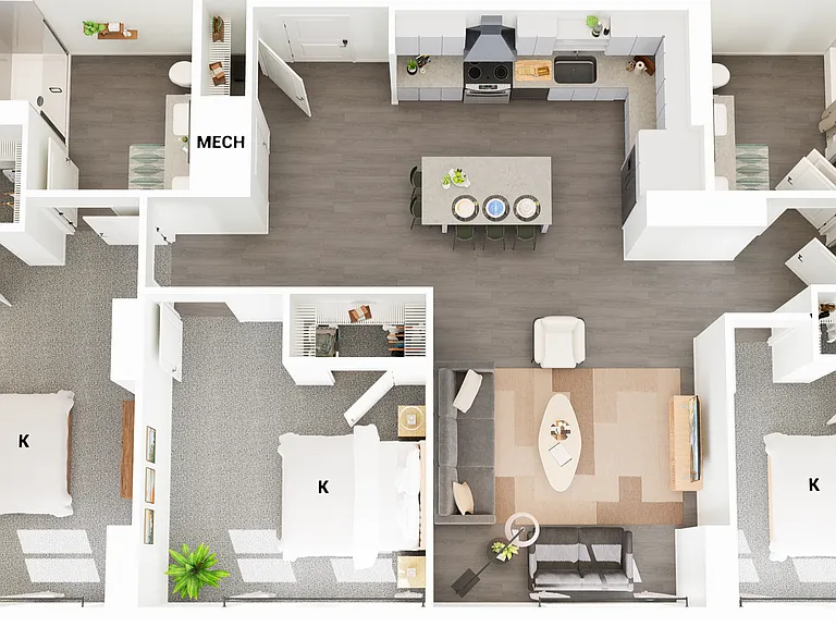 C7 floor plan The 305, A Broadstone Community
