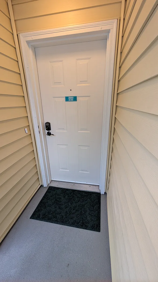 Entrance to building 8, unit 302 - 2660 118th Ave SE