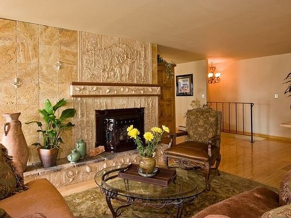 2 sided fireplaces w/ pellet