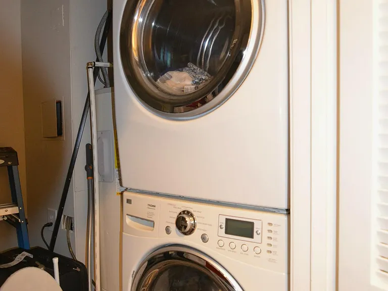 In-unit washer and dryer