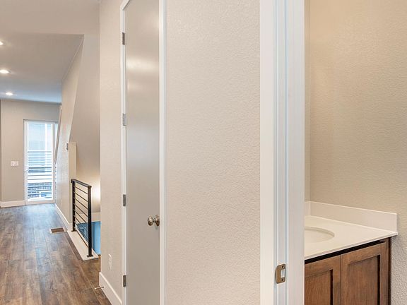 Half bath off of the kitchen