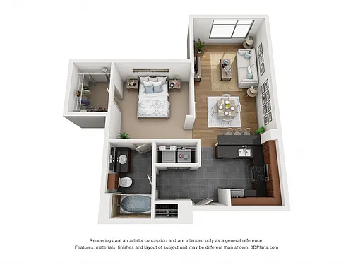 Floor plan A1H