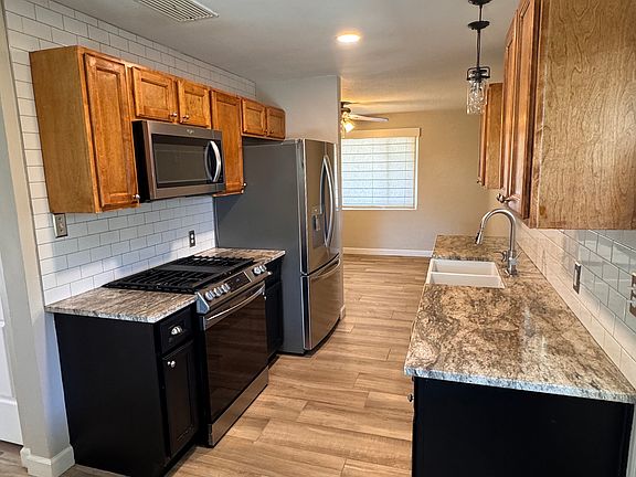 Kitchen with new appliances