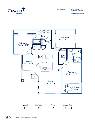 Floor plan H