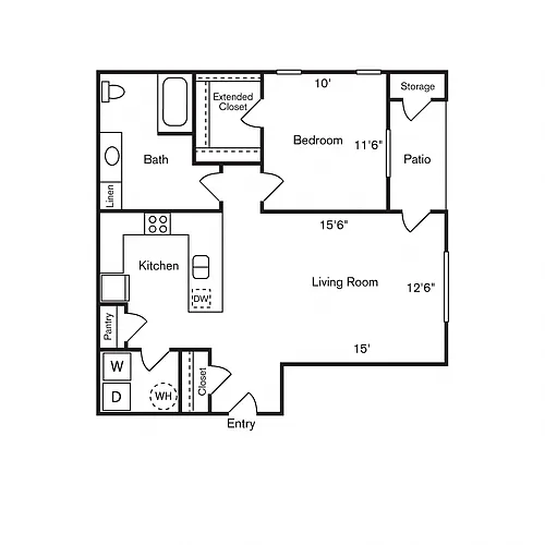 Floor plan Vireo