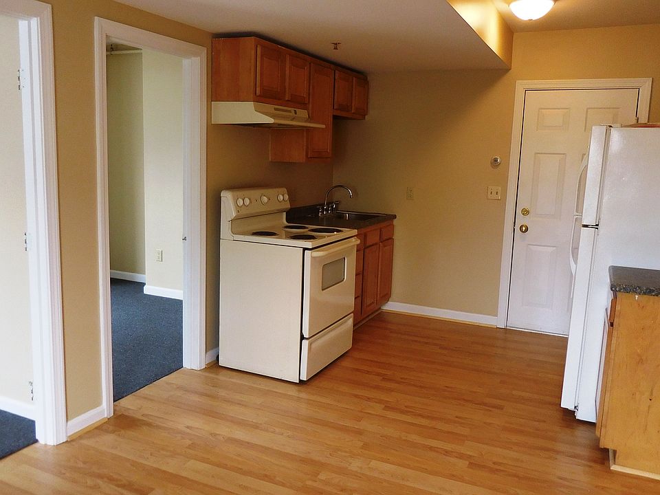 open living and kitchen area