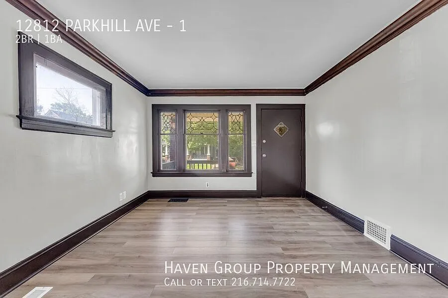 12812 Parkhill Ave | DN, Cleveland, OH 44120 - Spacious 2-bed 1-bath multi-family home! — Photo 4