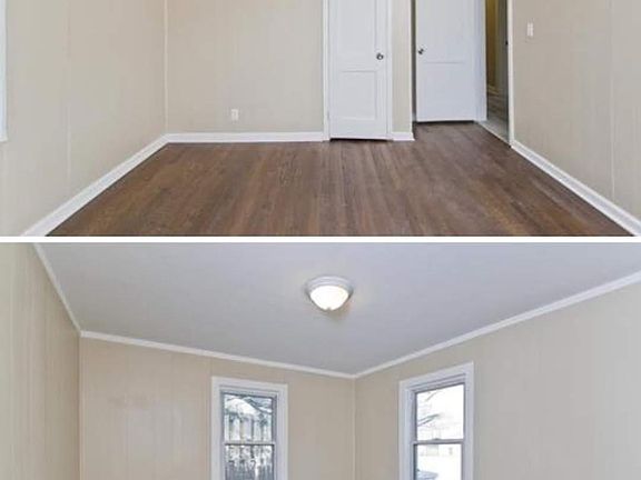 Bedroom in front of bathroom