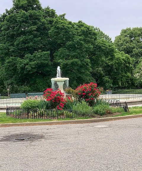 Patterson Park fountain