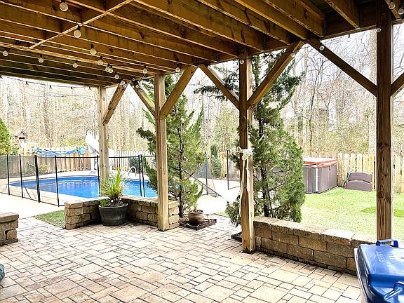 View from walk out basement 